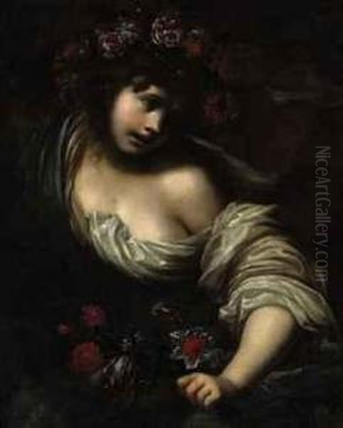 Proserpina Oil Painting by Simone Pignone