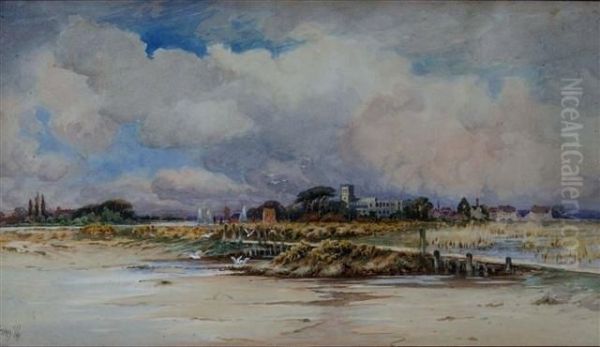 Christchurch Oil Painting by Sidney Pike