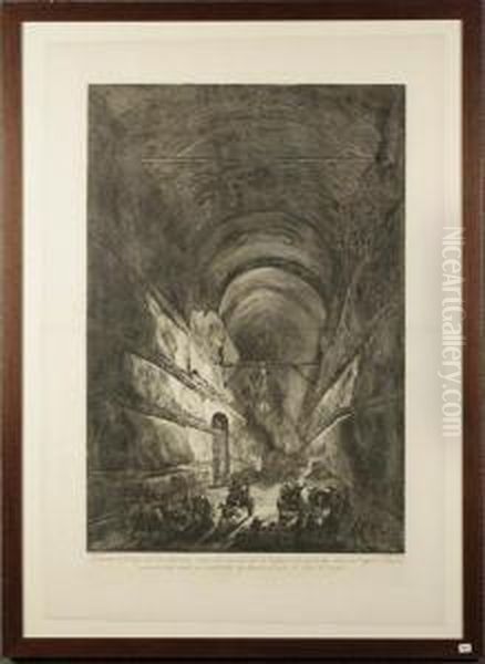 La Grotta Di Posillipo by Giovanni Battista Piranesi