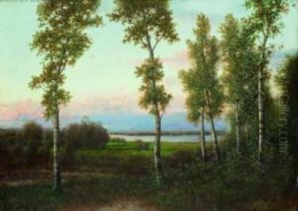 Paesaggio Oil Painting by Giovanni Pisano