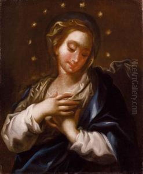 Madonna Immacolata Oil Painting by Giovanni Battista Pittoni the younger