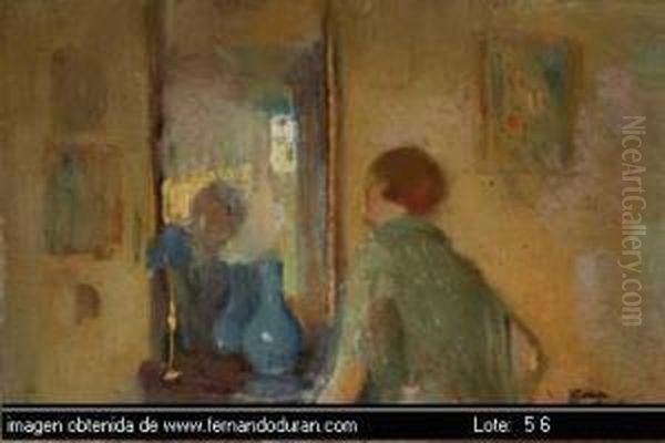 Sin Titulo Oil Painting by Marcial Plaza-Ferrand