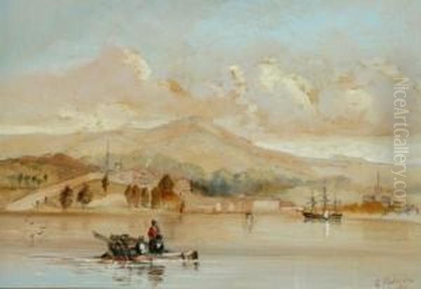 Port Arthur Oil Painting by G. Podmore