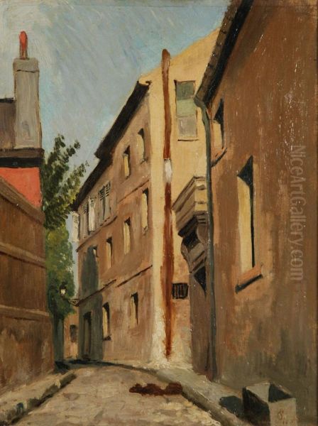 Scorcio Toscano Oil Painting by Stanislao Pointeau