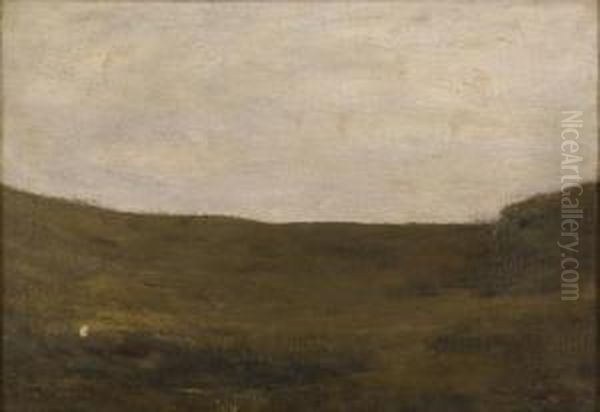 Lande Oil Painting by Auguste Pointelin