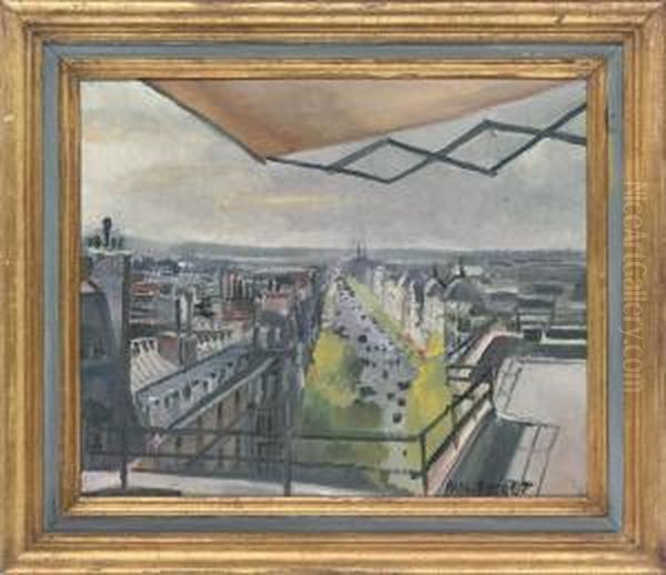 Ma Terrasse Oil Painting by Paul Poiret