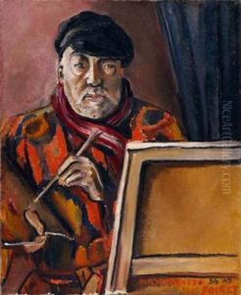 Autoportrait Oil Painting by Paul Poiret