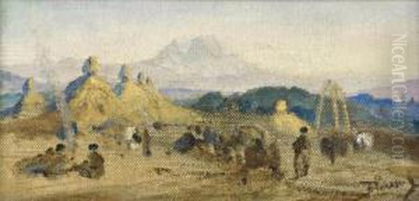 The Encampment Oil Painting by Vasily Polenov