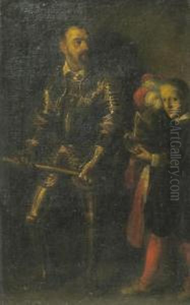 Untitled Oil Painting by Polidoro Da Caravaggio (Caldara)