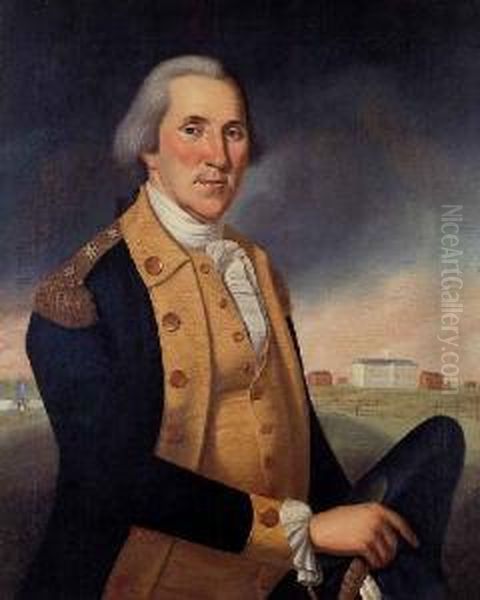 Portrait Of George Washington Oil Painting by Charles Peale Polk