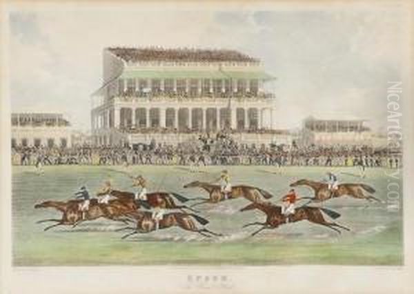 Epsom Oil Painting by James Pollard