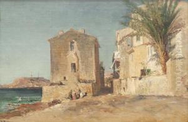 Bandol Oil Painting by Raphael Luc Ponson