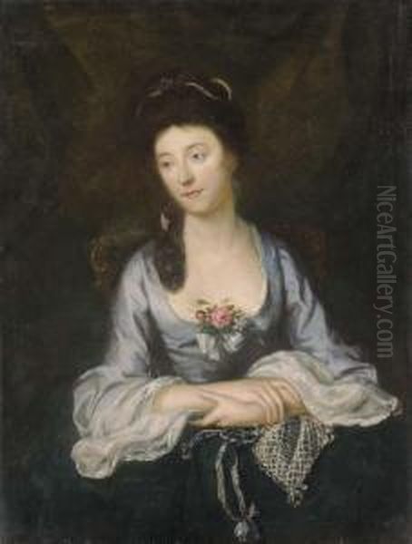 Portrait Of Jane Oil Painting by Thomas Pope-Stevens