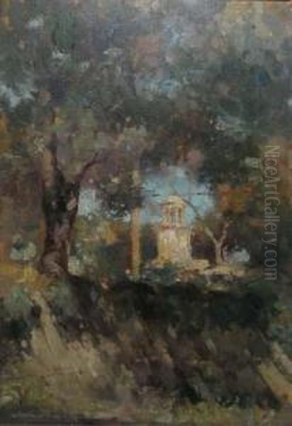 In Parc Oil Painting by Sabin Popp