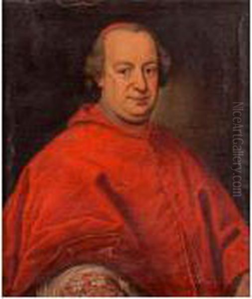 Ritratto Di Cardinale Oil Painting by Giovanni Domenico Porta