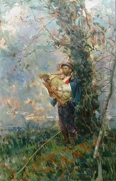 Pastorale Oil Painting by Luca Postiglione