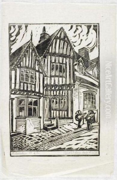 At Lavenham (coppel Cep 2) by Cyril Edward Power