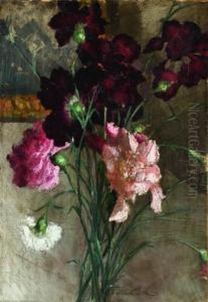 Fiori Oil Painting by Ada Pratella