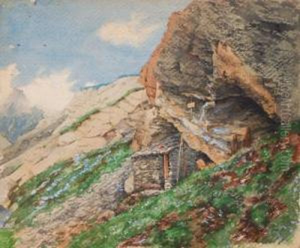 Landschafts Oil Painting by Walter Prell