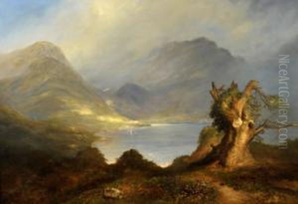 Wastwater Oil Painting by Edward Price