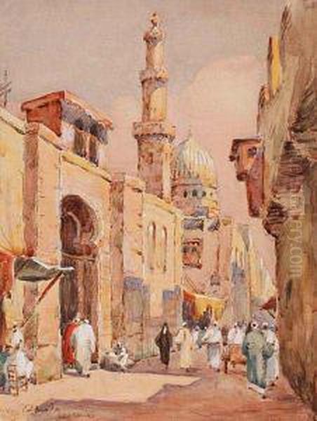 From Cairo Oil Painting by Vaclav Prihoda