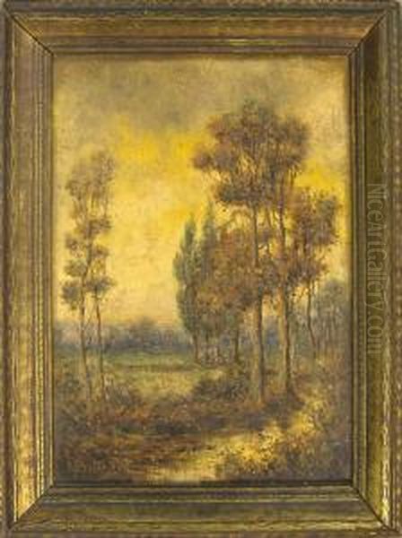 Landscape Oil Painting by Edward Pritchard