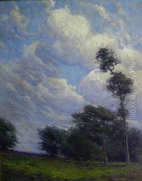 Landscape Oil Painting by Sidney W. Probert