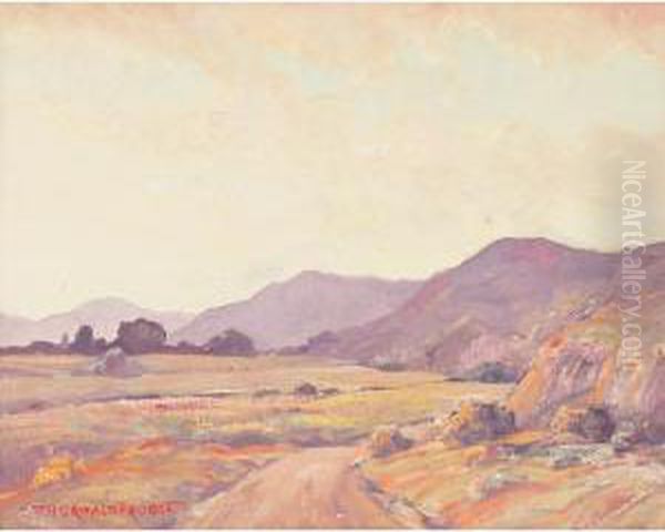 Big Tujunga Oil Painting by Thorwald Probst