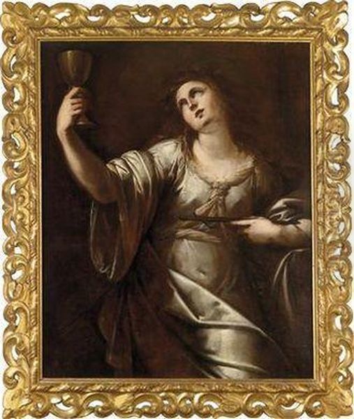 Allegory Of Faith Oil Painting by Ercole Ii Procaccini