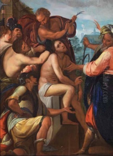 Cristo Deriso Oil Painting by Giulio Cesare Procaccini