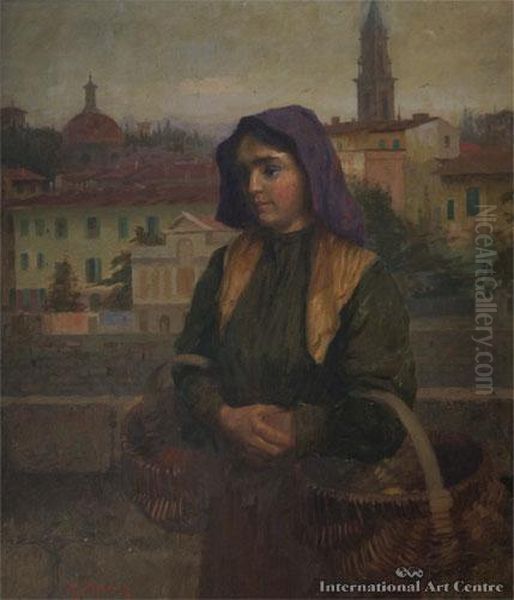 Florence Oil Painting by Robert Field Proctor