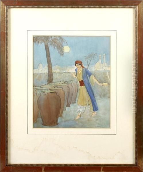 Arabian Nights Oil Painting by James Ferrier Pryde