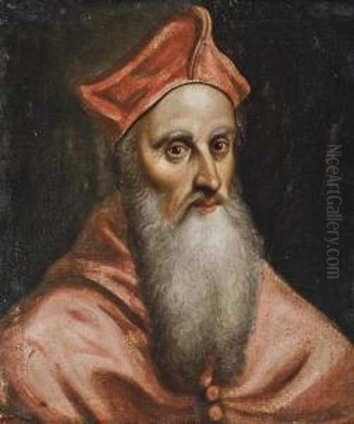 Portrait Of A Cardinal Oil Painting by Scipione Pulzone