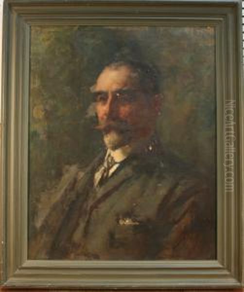 Portrait Of William A. Sandinge Oil Painting by Henrietta Rae