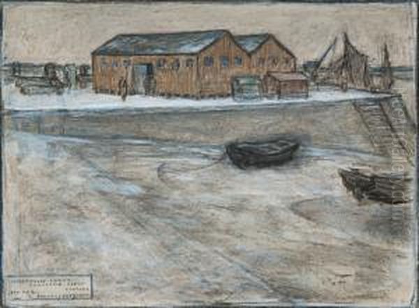 Expeditionary Force, Canteens - Depot, Etaples Oil Painting by Isobel, Iso Rae