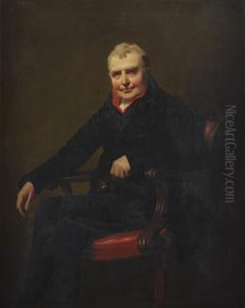 3/4 Length Portrait Of James Douglas Oil Painting by Sir Henry Raeburn