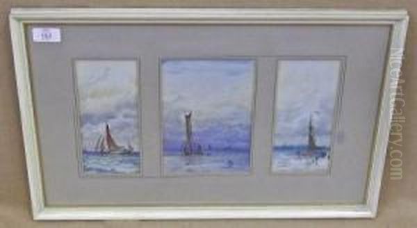 Seascapes Oil Painting by Adolphe Ragon