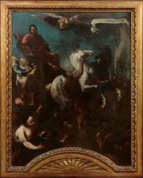 Trionfo Di Un Imperatore Oil Painting by Francesco Maria Raineri Il Schivenoglia