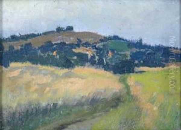 Landschaftsimpression Oil Painting by Jules Louis Rame