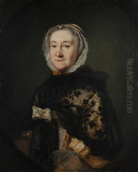 Portrait Of A Lady Oil Painting by Allan Ramsay