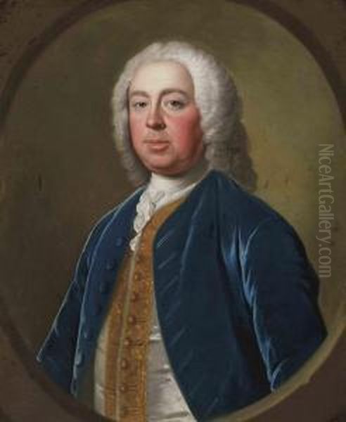 Portrait Of Penistone Powney Oil Painting by Allan Ramsay