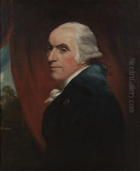 Portrait Of A Gentleman Oil Painting by Allan Ii Ramsay