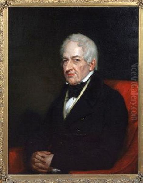 A Portrait Of Henry Howard Of Corby Castle Oil Painting by James Ramsay