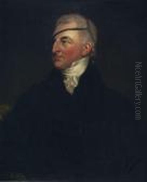 Sir John Edward Swinburne Oil Painting by James Ramsay