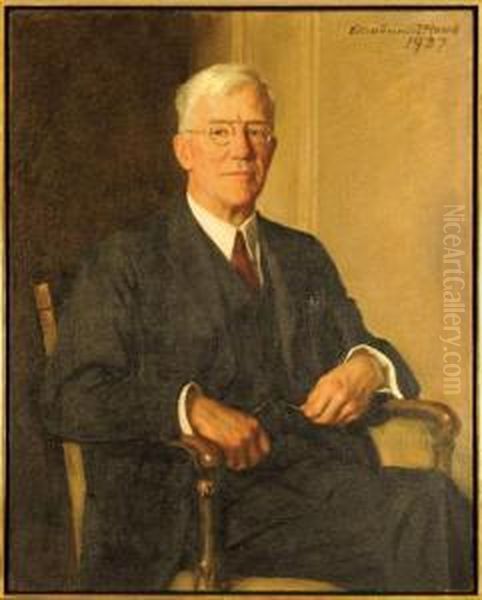 Portraitof Robert W. 
Huntington, Oil Painting by Ellen Emmet Rand