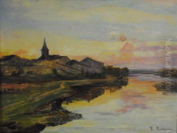 Landscape Oil Painting by Frans Rasquin