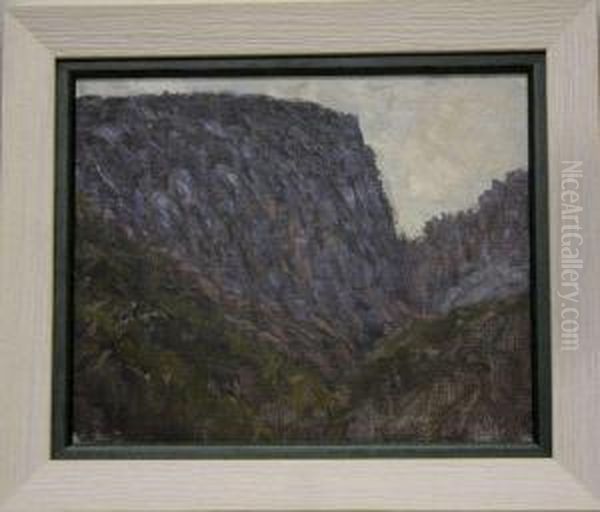 Paisaje Oil Painting by Nicolas Raurich Y Petre