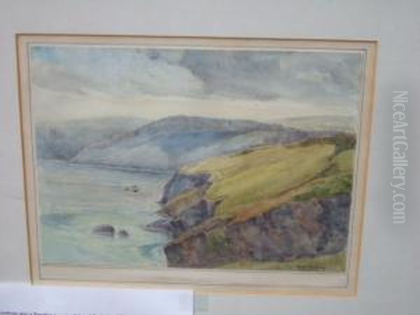 From Berry Head Oil Painting by Alfred Rawlings