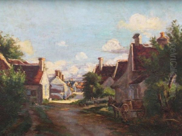 Le Chemin Du Hameau Oil Painting by Charles Ray