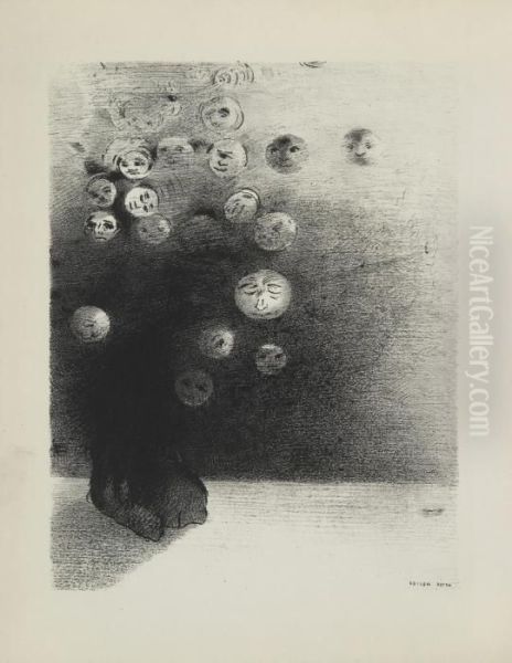 Le Jure Oil Painting by Odilon Redon